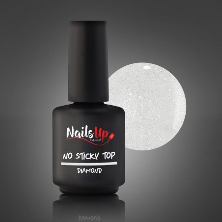 No Sticky Top Coat NailsUp - Diamond 13ml