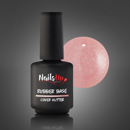 Rubber Base Nailsup - Cover Glitter 13ml