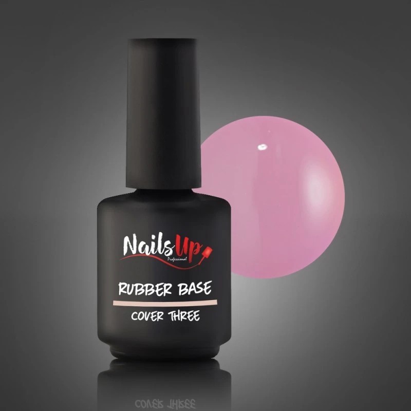 Rubber Base NailsUp - Cover Three 13 ml Rubber Base NailsUp - Cover Three 13 ml