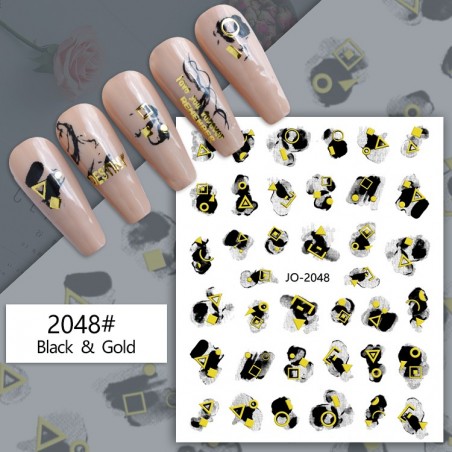 Abziehbild für Nägel - JO-2048