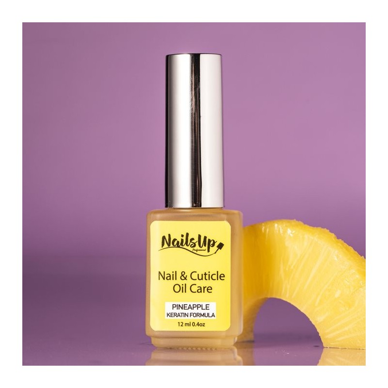 Nagelhautöl 12 ml, NailsUp, Pineapple Keratin Nagelhautöl 12 ml, NailsUp, Pineapple Keratin