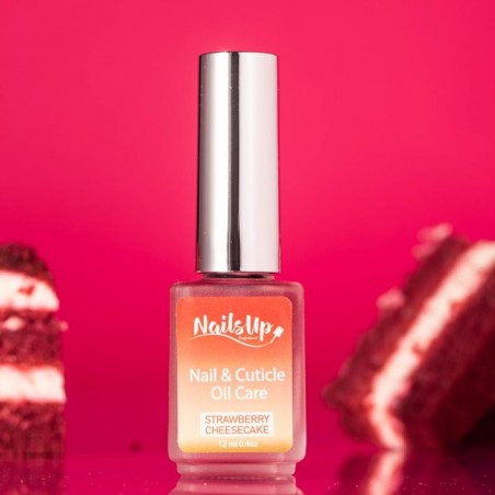 Nagelhautöl 12 ml, NailsUp - Strawberry Cheesecake