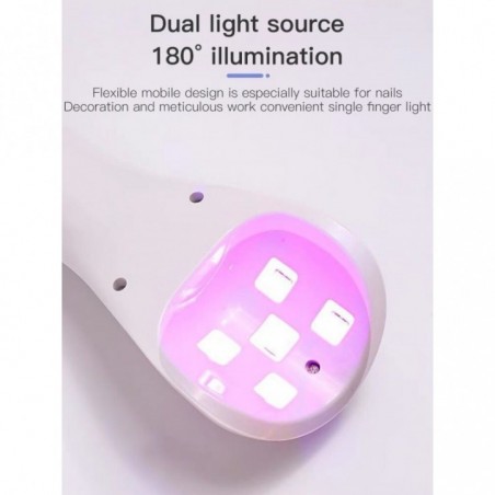 Minilampe Nailsup UV/LED 18W