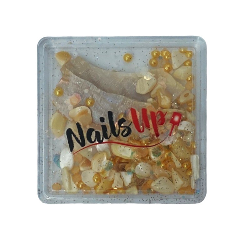Nageldekoration NailsUp - Art Mix Gold 01 Nageldekoration NailsUp - Art Mix Gold 01