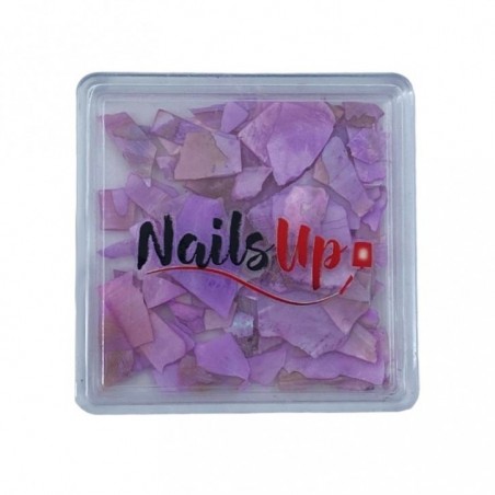 Nageldekoration NailsUp - Purple Shell 03