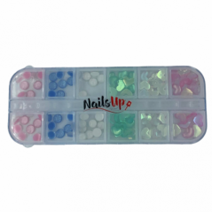 Decor Unghii NailsUp Mix Set Nail Art Aurora Cristal 03