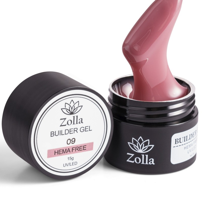 UV-Gel Hema Free Zolla 15g - 09 UV-Gel Hema Free Zolla 15g - 09