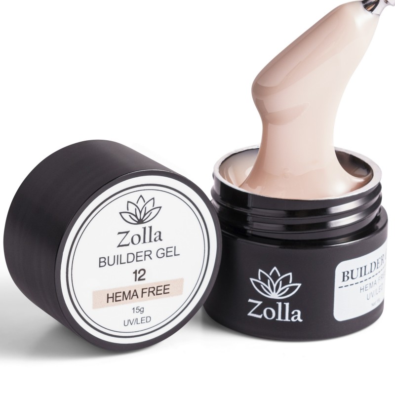 UV-Gel Hema Free Zolla 15g - 12 UV-Gel Hema Free Zolla 15g - 12