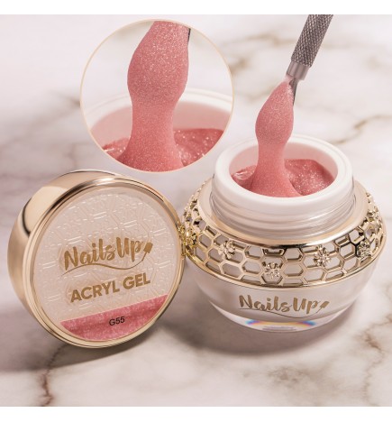 AcrylGel NailsUp - G55 Make up Glimmer 30g