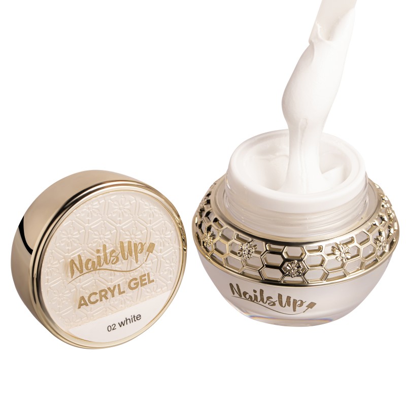 AcrylGel NailsUp -02 Natural White 30g AcrylGel NailsUp -02 Natural White 30g