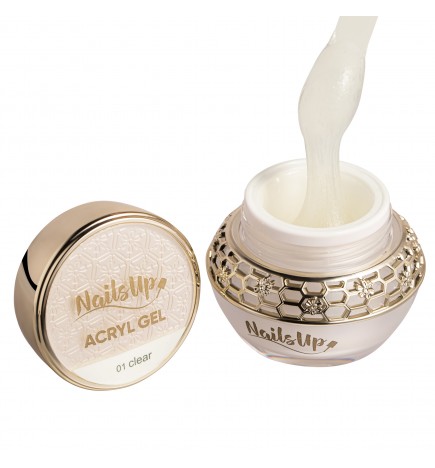 AcrylGel NailsUp-01 Clear 30g