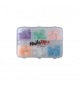 Nageldekor NailsUp - Kristale bunte Blumen
