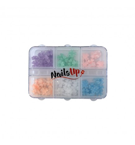 Nageldekor NailsUp - Kristale bunte Blumen
