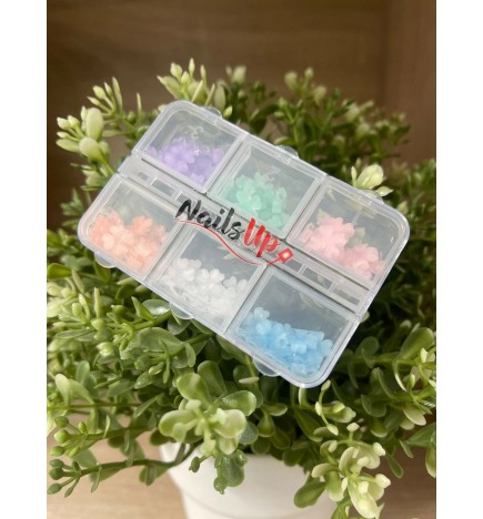 Nageldekor NailsUp - Kristale bunte Blumen
