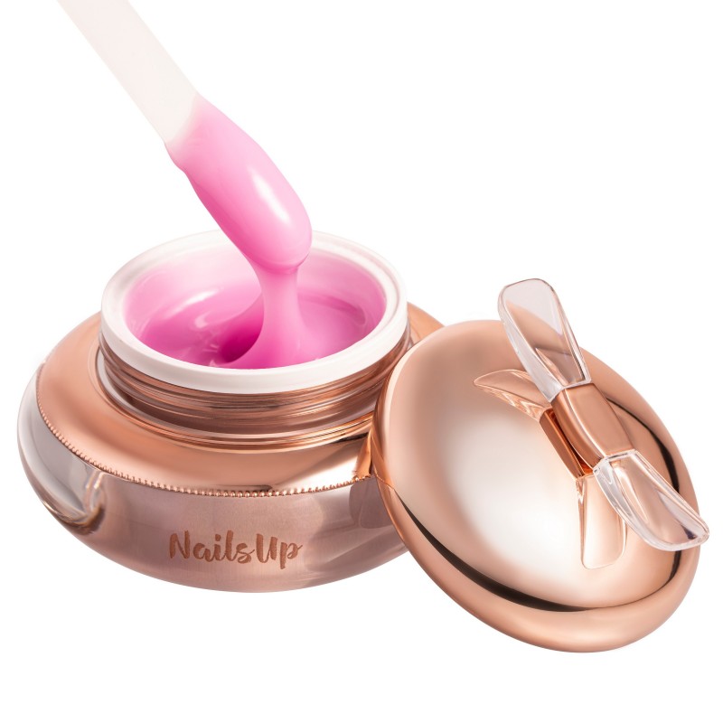 Gelly Aufbaugel NailsUp 12 - Violett Pink 15g Gelly Aufbaugel NailsUp 12 - Violett Pink 15g