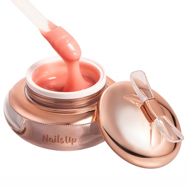 Gelly Aufbaugel NailsUp 08 - Medium Nude 15g Gelly Aufbaugel NailsUp 08 - Medium Nude 15g