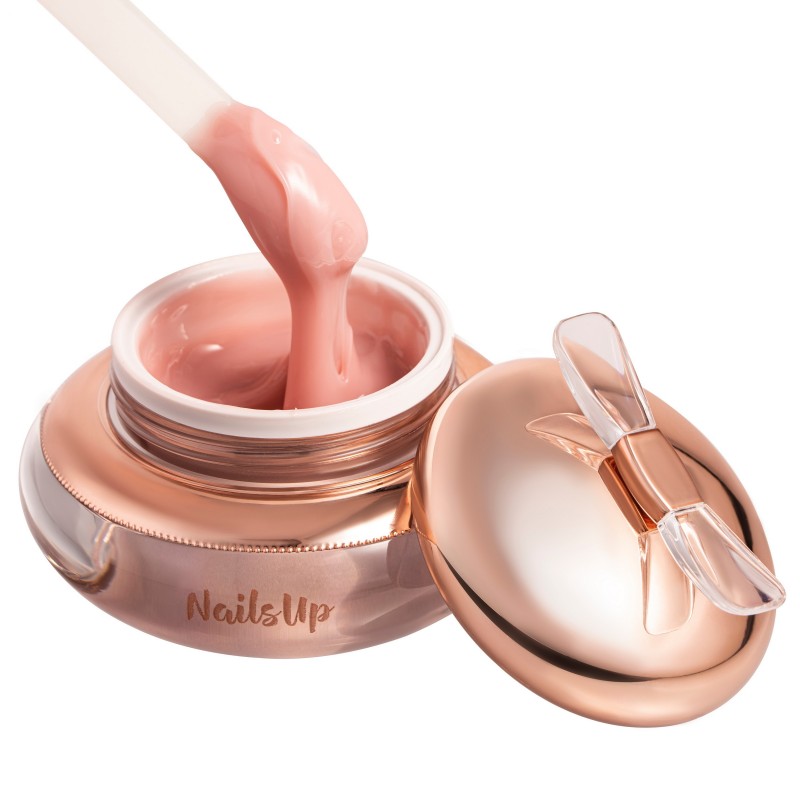 Gelly Aufbaugel NailsUp 04 - Elegant Nude 15g Gelly Aufbaugel NailsUp 04 - Elegant Nude 15g