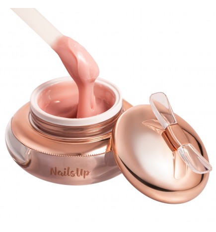Gelly Aufbaugel NailsUp 04 - Elegant Nude 15g