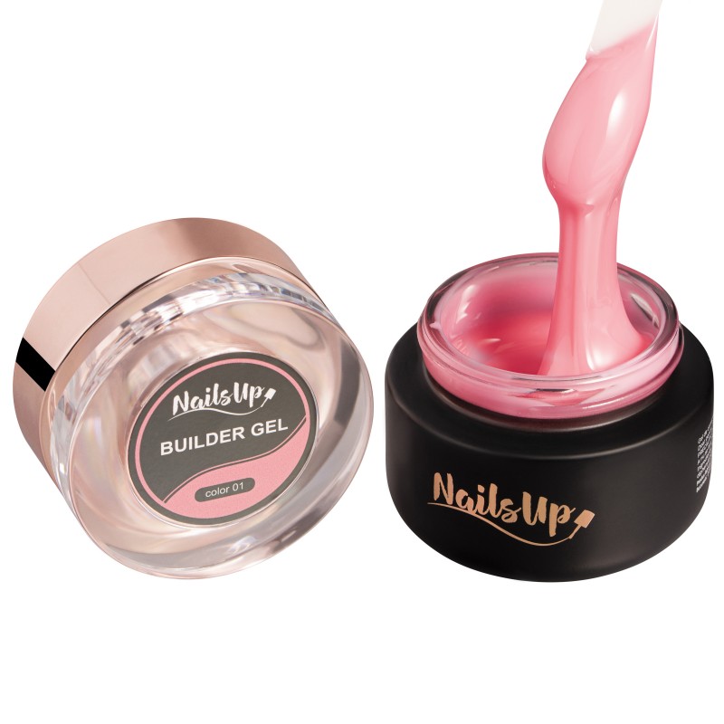 Aufbaugel NailsUp 01 Rosa-30 ml Aufbaugel NailsUp 01 Rosa-30 ml