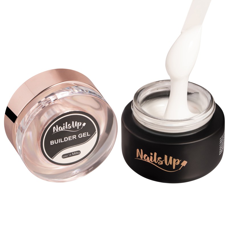 Aufbaugel NailsUp 14 - Milky White 30ml Aufbaugel NailsUp 14 - Milky White 30ml