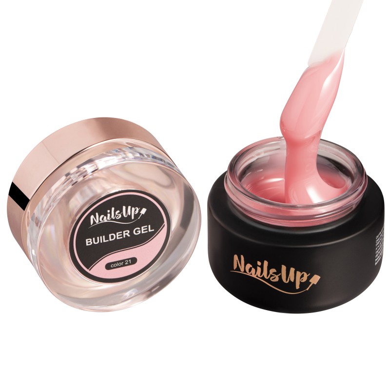 Aufbaugel NailsUp 21 -Braun 30ml Aufbaugel NailsUp 21 -Braun 30ml