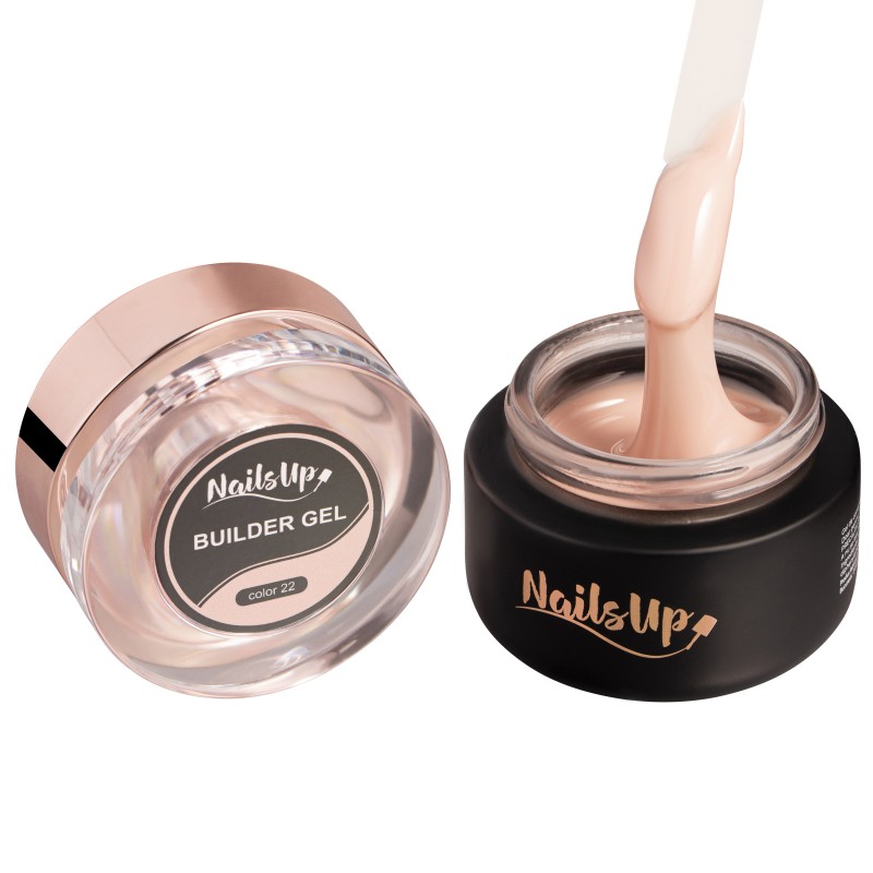 Aufbaugel NailsUp 22 -Braun 50ml Aufbaugel NailsUp 22 -Braun 50ml