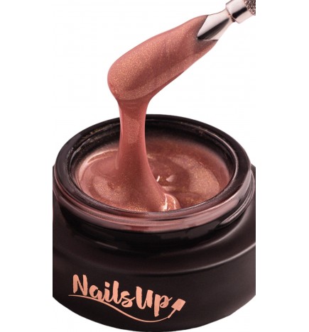 Aufbaugel Feinen Glitzer NailsUp 34 - 30ml