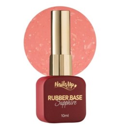 Rubber base NailsUp Sapphire Flakes 3 10ml
