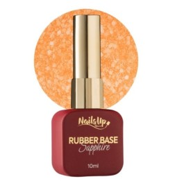 Rubber base NailsUp Sapphire Flakes 24 10ml