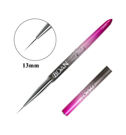 Gel Pinsel Stiftstil NailsUp Metallic Pink 13mm