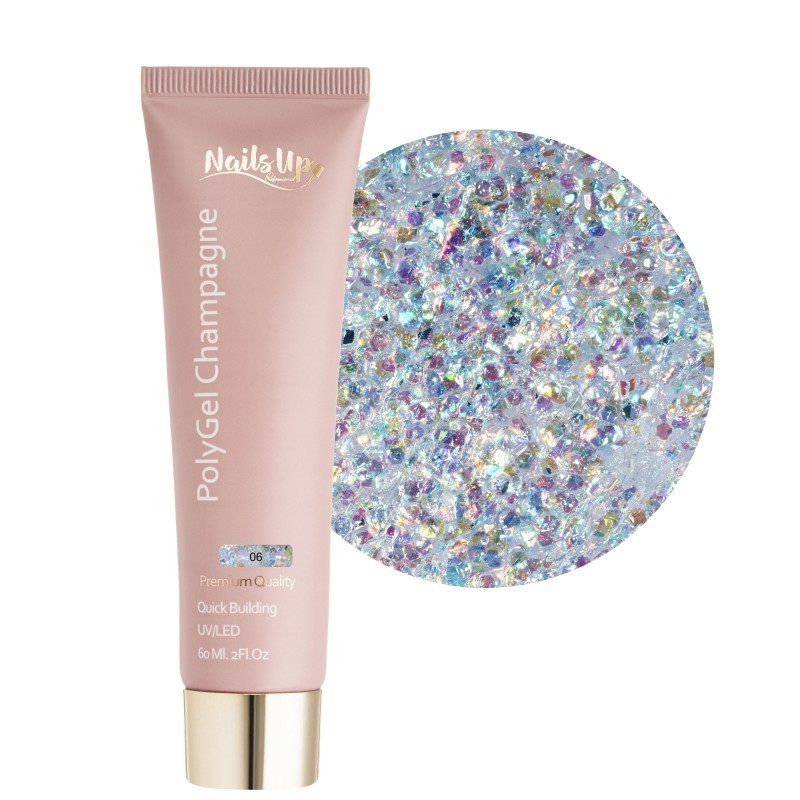 Polygel Nailsup Champagne 06 60ml Polygel Nailsup Champagne 06 60ml