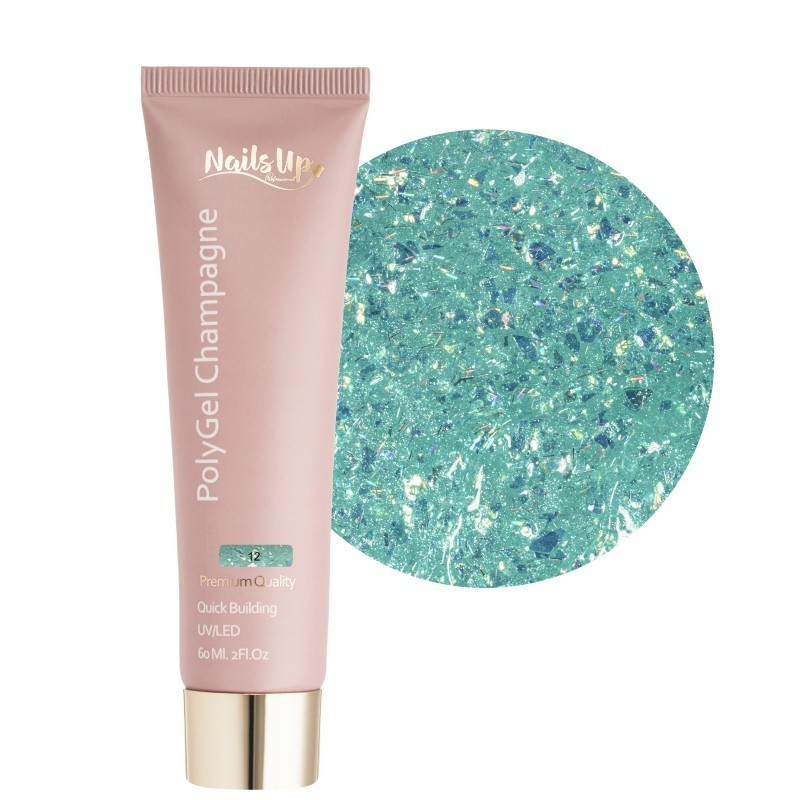 Polygel Nailsup Champagne 12 60ml Polygel Nailsup Champagne 12 60ml