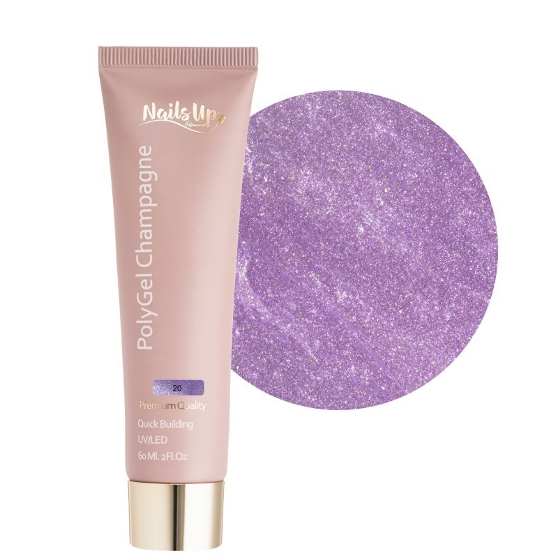 Polygel Nailsup Champagne 20 60ml Polygel Nailsup Champagne 20 60ml