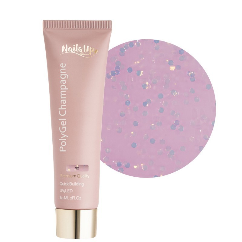 Polygel Nailsup Champagne 32 60ml