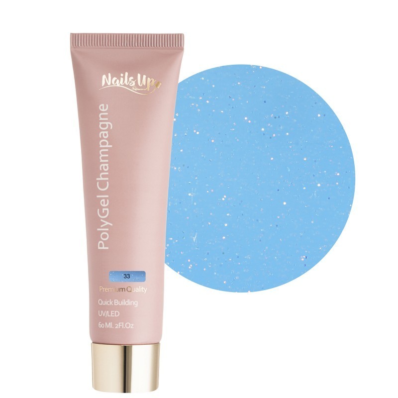 Polygel Nailsup Champagne 33 60ml Polygel Nailsup Champagne 33 60ml