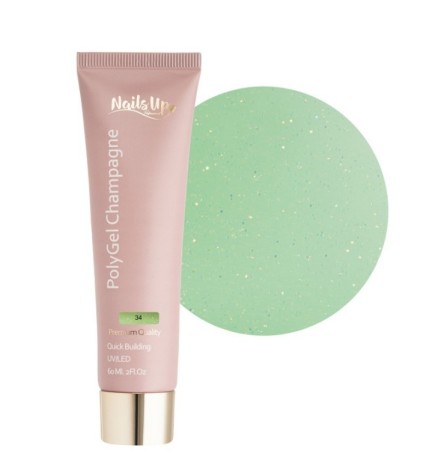 Polygel Nailsup Champagne 34 60ml