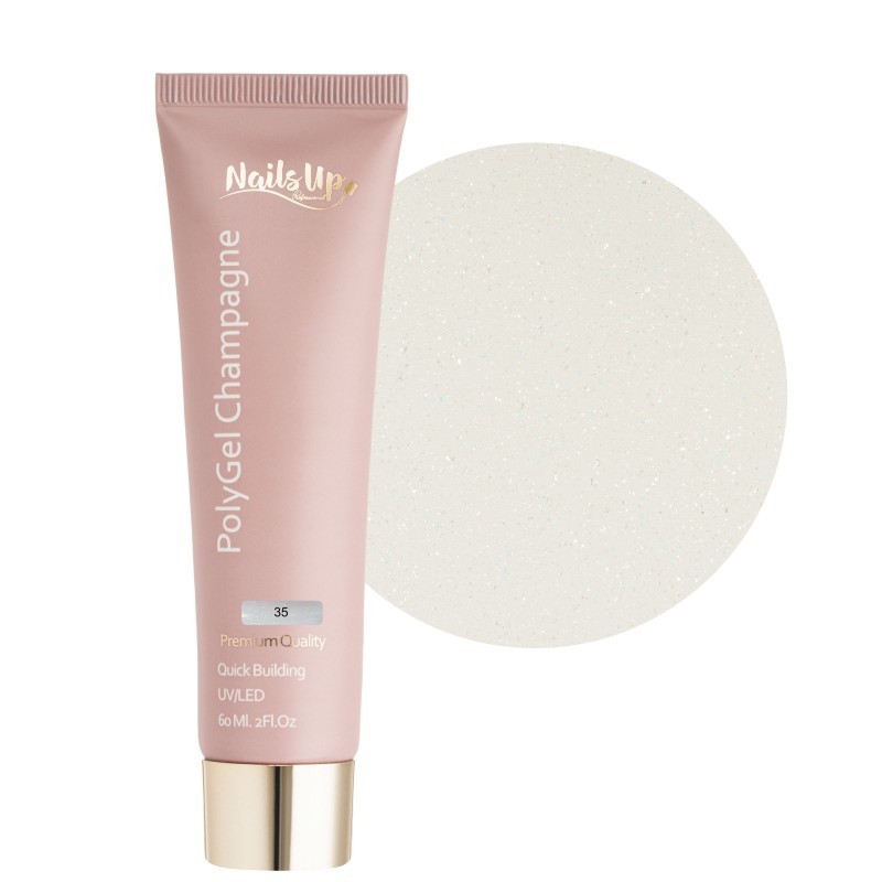 Polygel Nailsup Champagne 35 60ml Polygel Nailsup Champagne 35 60ml