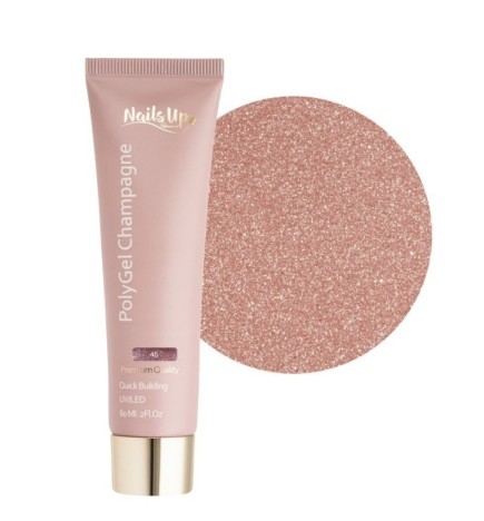 Polygel Nailsup Champagne 45 60ml