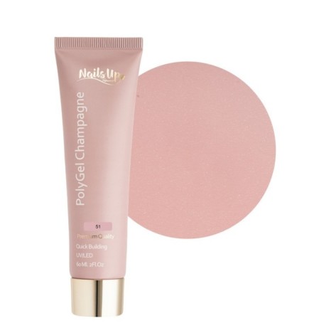 Polygel Nailsup Champagne 51 60ml