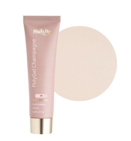 Polygel Nailsup Champagne 57 60ml