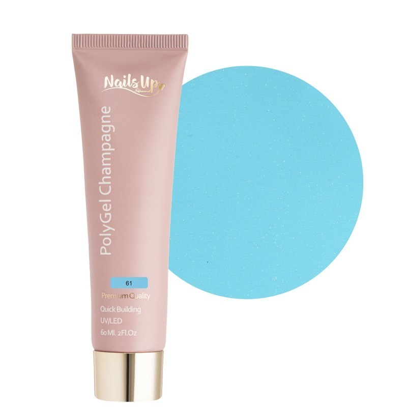Polygel Nailsup Champagne 61 60ml Polygel Nailsup Champagne 61 60ml