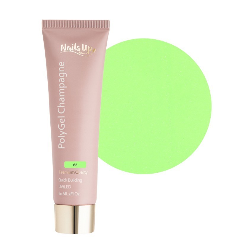 Polygel Nailsup Champagne 62 60ml Polygel Nailsup Champagne 62 60ml
