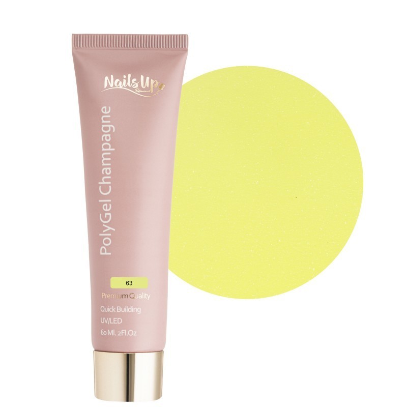 Polygel Nailsup Champagne 63 60ml
