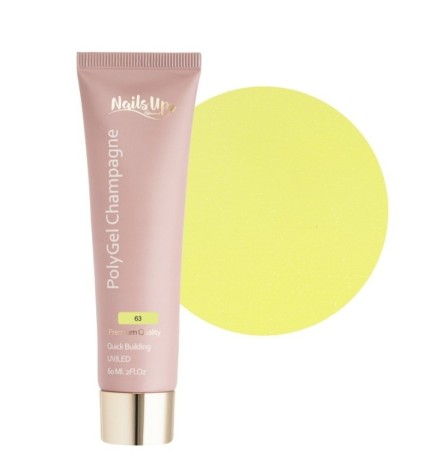 Polygel Nailsup Champagne 63 60ml