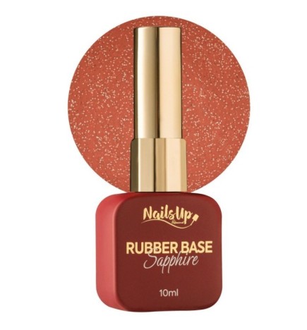 Rubber Base NailsUp Sapphire GL04