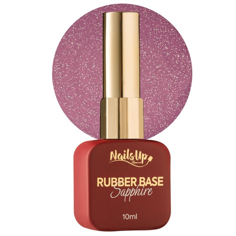Rubber Base NailsUp Sapphire GL05