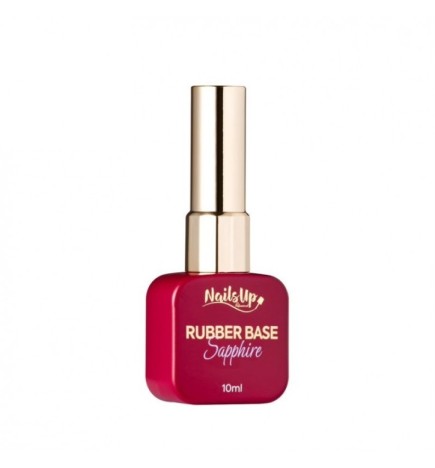 Rubber Base Sapphire Clear NailsUp 10ml