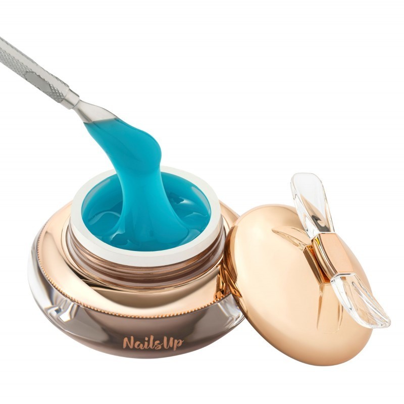 Builder gel NailsUp S08 - Summer Collection AQUA SPLASH