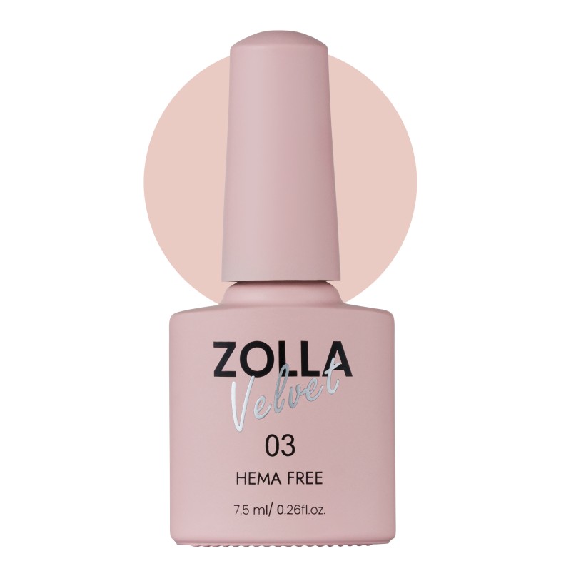 Shellac Zolla Velvet Hema Free 03 Shellac Zolla Velvet Hema Free 03