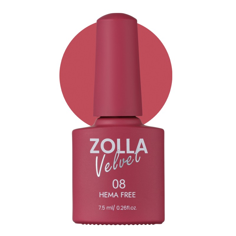 Shellac Zolla Velvet Hema Free 08 Shellac Zolla Velvet Hema Free 08